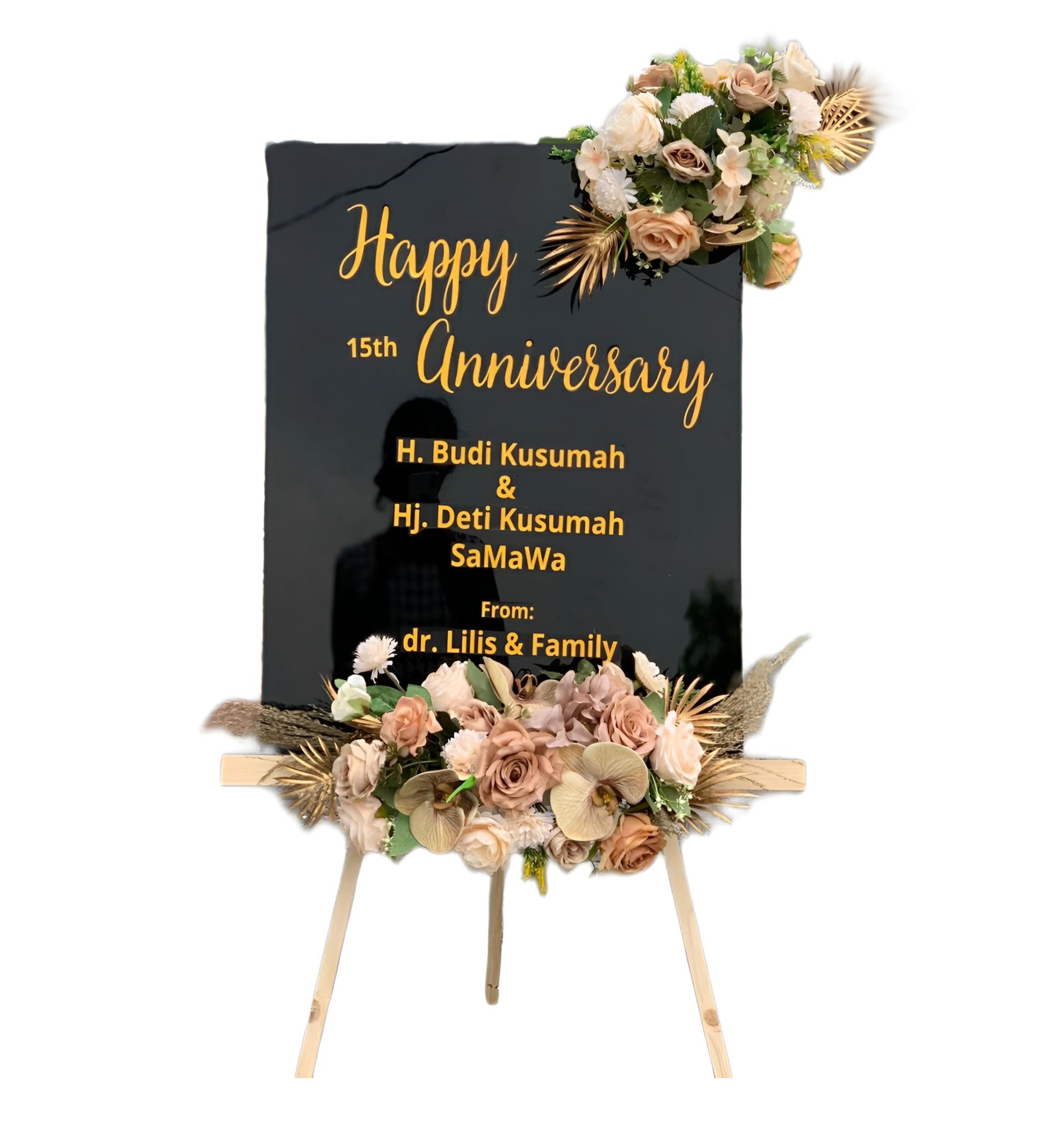 Papan Bunga Akrilik Sukagumiwang